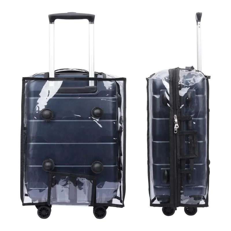20 inch Polycarbonate Hard Case Trolley Bag - Waterproof | Combination Lock | Blue