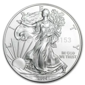 2014 American liberty Eagle Silver Dollar coin in air-tite capsule,DHL free shipping 100pcs/lot replica