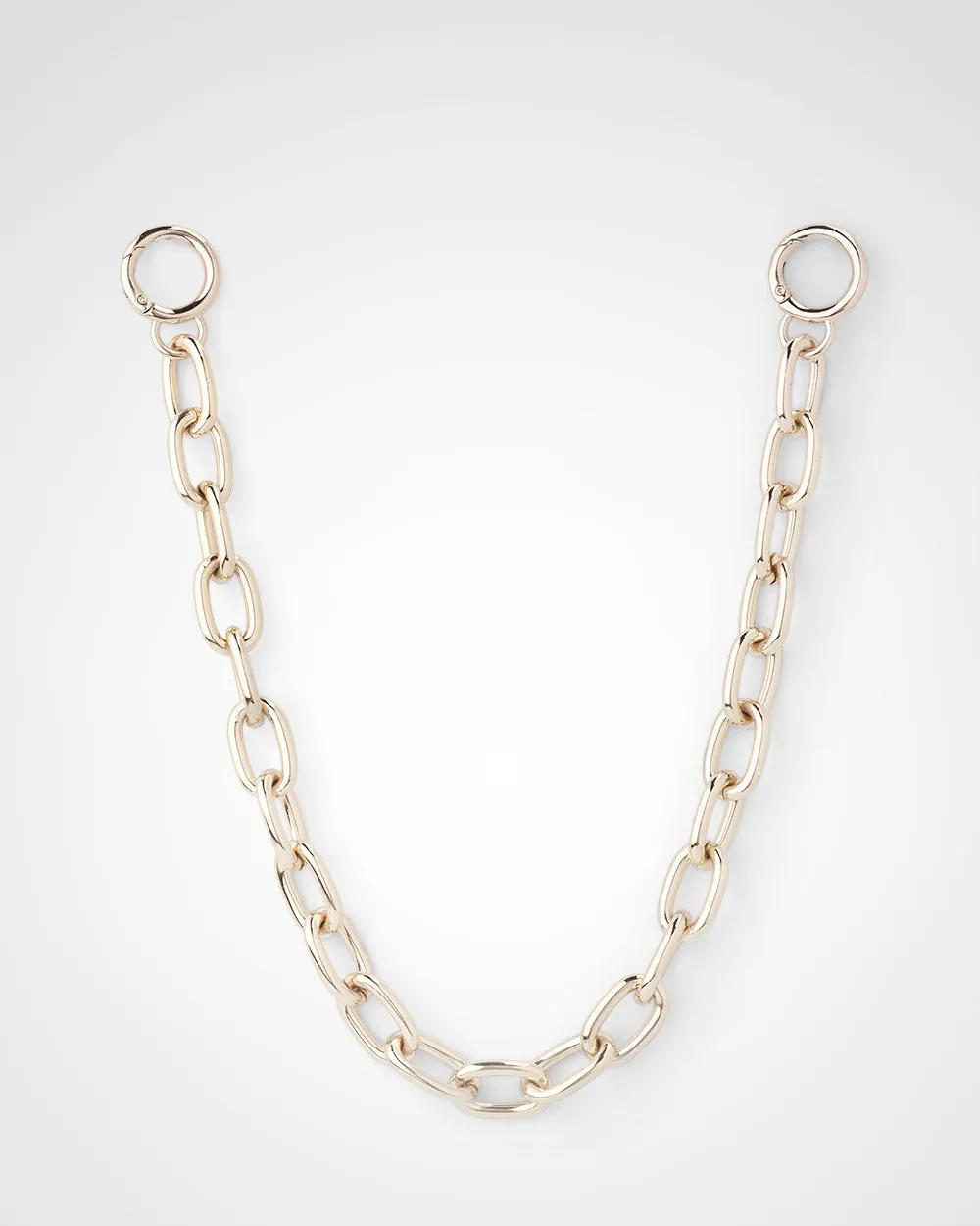 Avery 3 Compartment Crossbody Bag   Mid Length Chain Strap