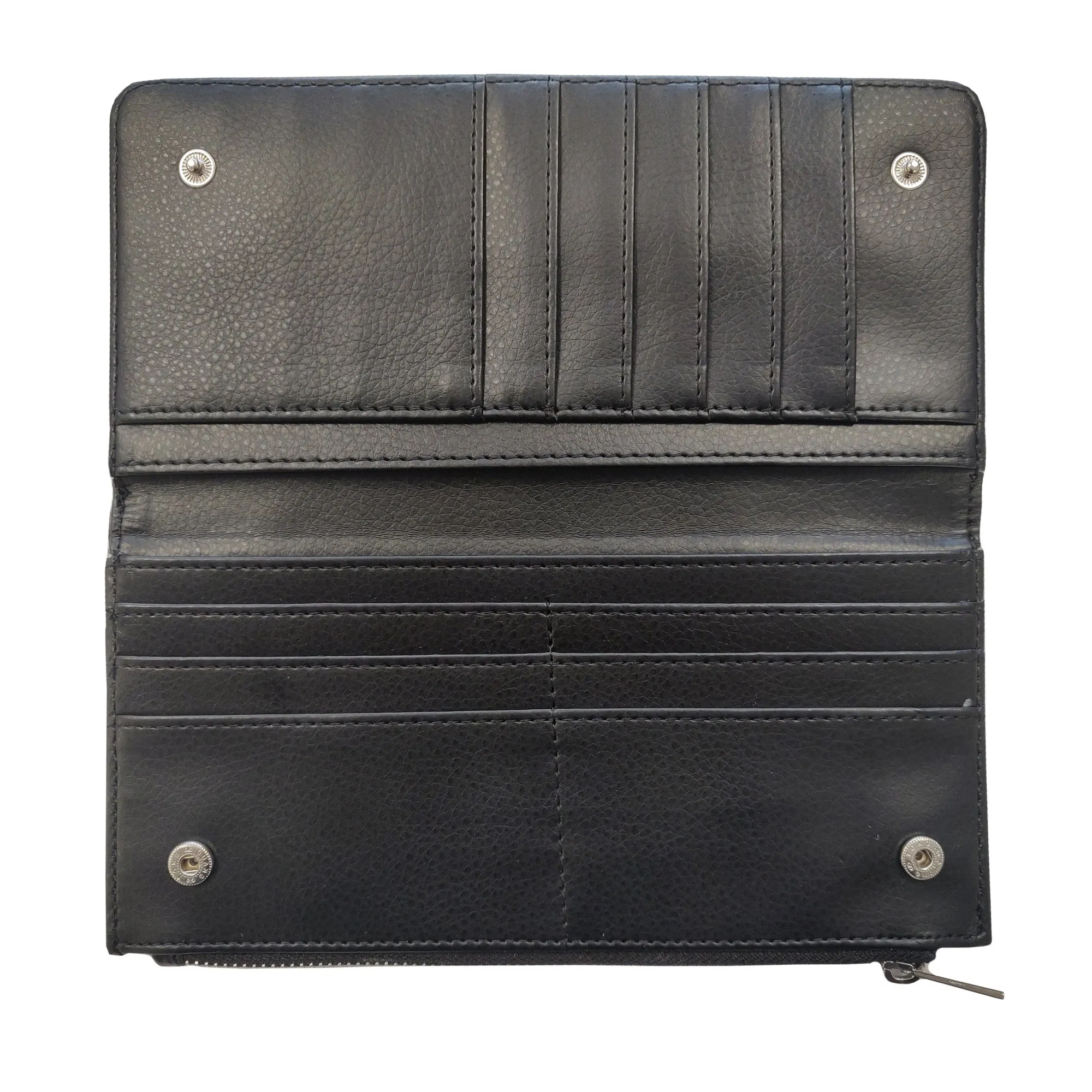 Bags & Wallets - Large - 12 Card Holder - Black