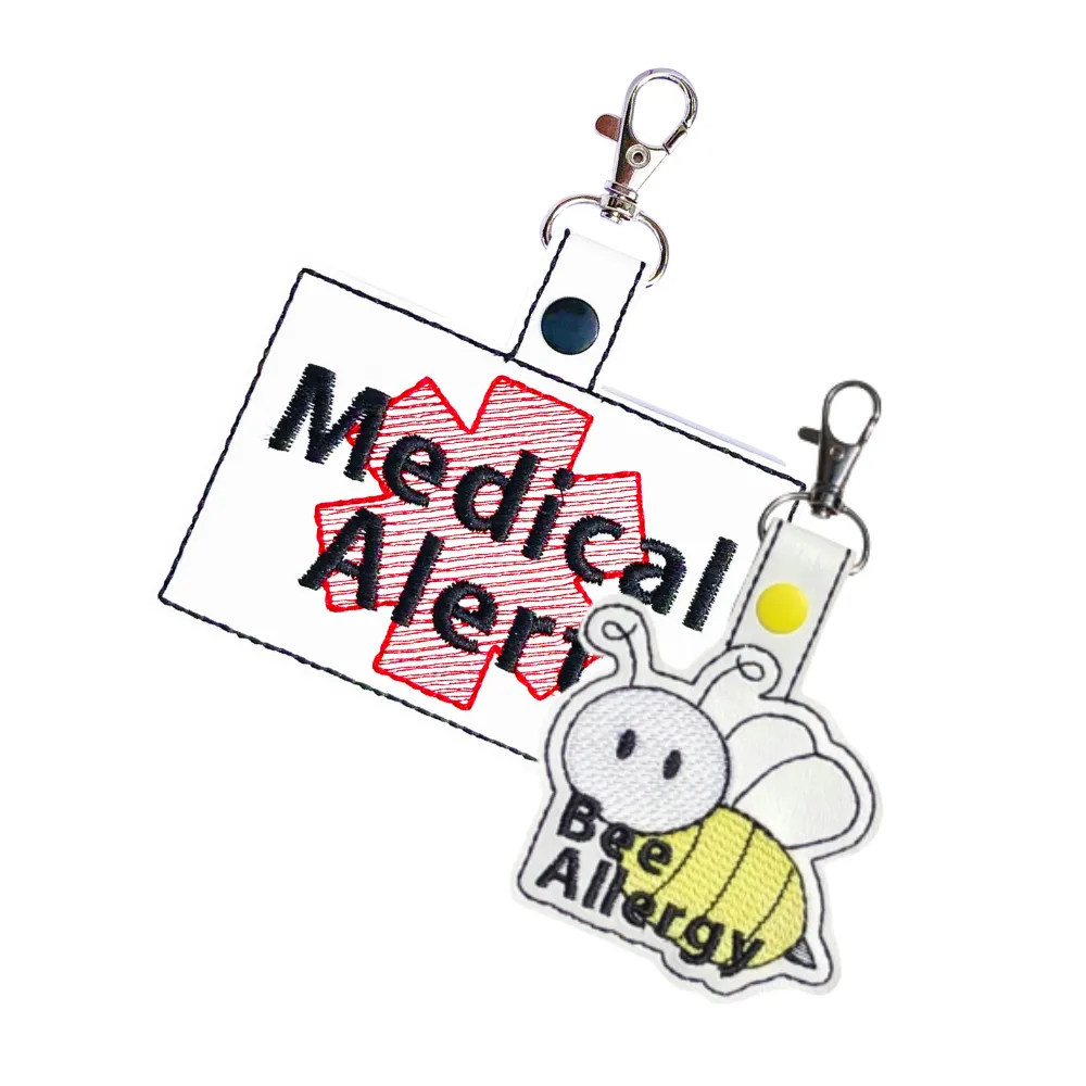 Bee Allergy & Large Medical Alert Bundle