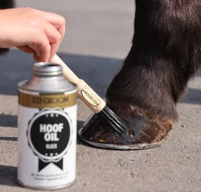 Beechwood Block Premium Equine Brushware - Oil Brush