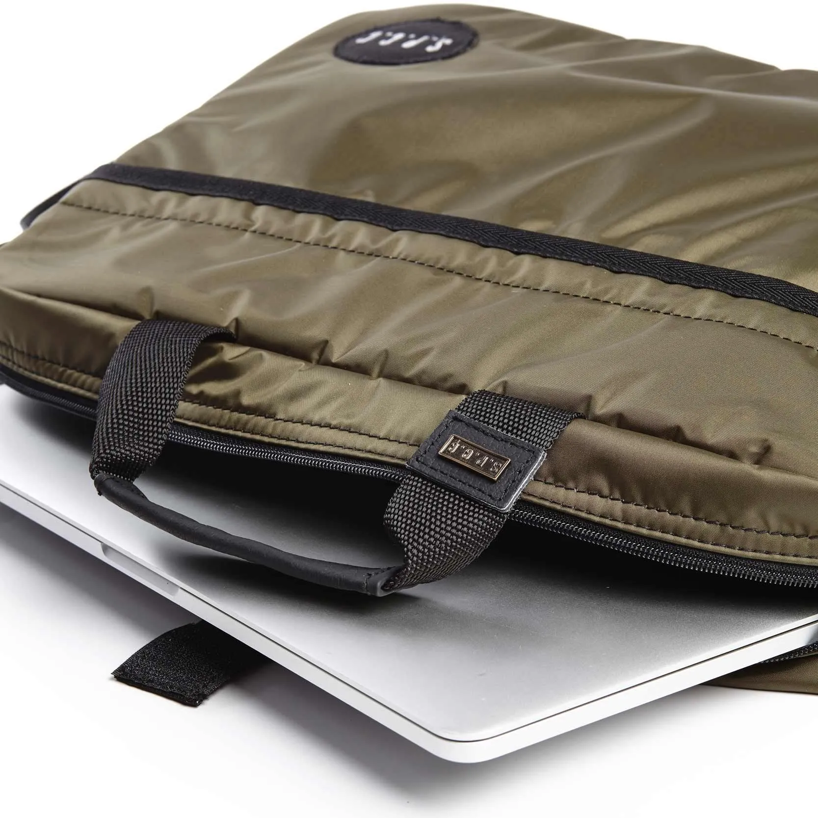 Chrome Laptop Bag - Olive