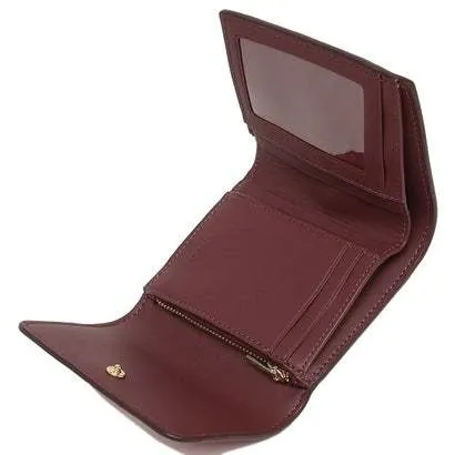 Coach Trifold Wallet Signature Mini Wallet