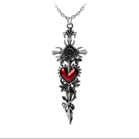 Cross of the Dark Kiss Neckwear - Necklace