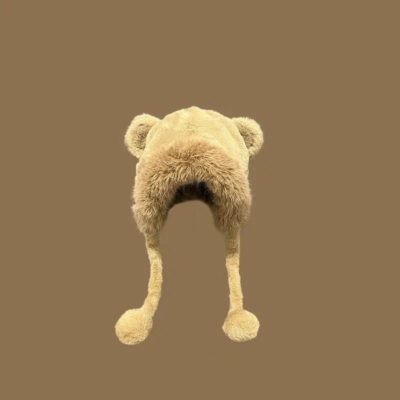 Cute Plush Bear Hat