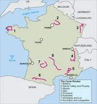 Cycle Touring in France (3rd Edition) by Stephen Fox (2010)