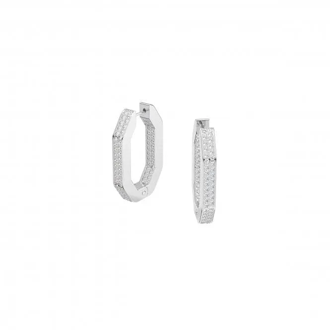 Dextera White Crystal Earrings 5618308