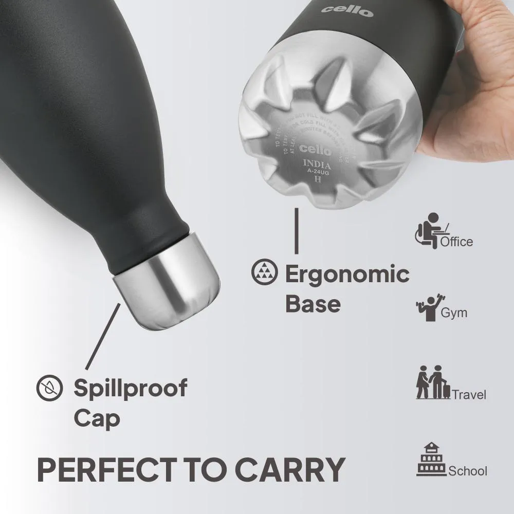 Duro Swift Flask, Vacusteel Water Bottle, 750ml