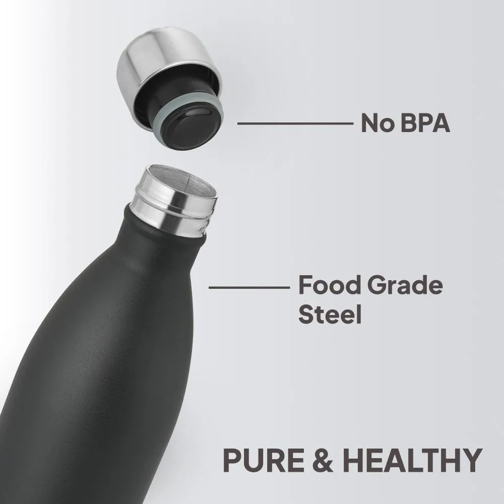 Duro Swift Flask, Vacusteel Water Bottle, 750ml