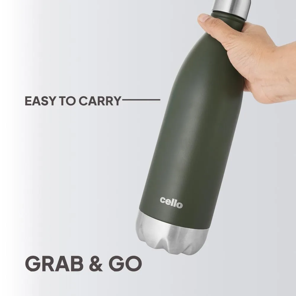 Duro Swift Flask, Vacusteel Water Bottle, 750ml