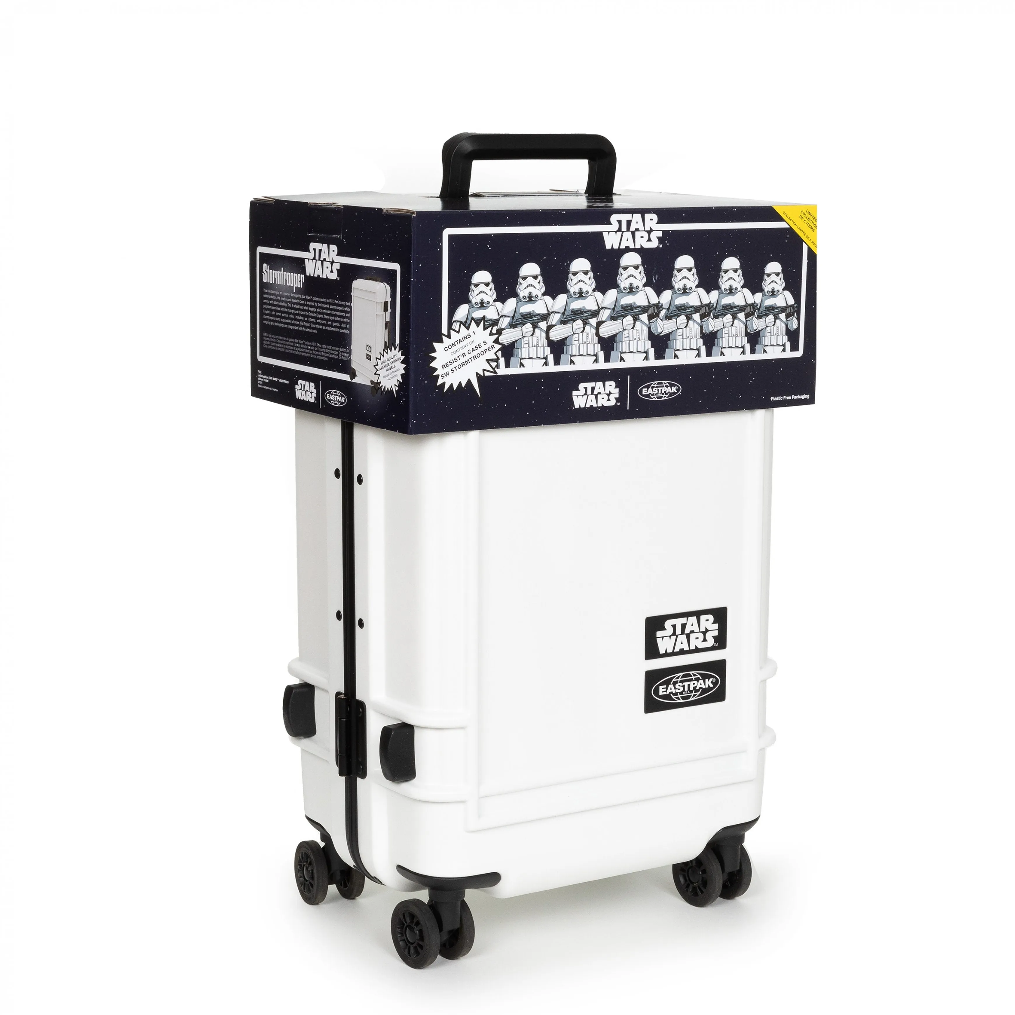 Eastpak Resist'R Star Wars Stormtrooper 56cm Hardcase Non-Expandable Cabin Luggage Trolley