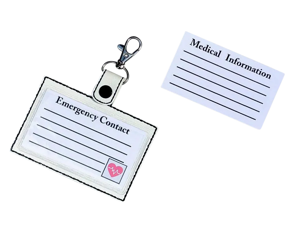 Egg Allergy & Large Medical Alert Bundle - Fried