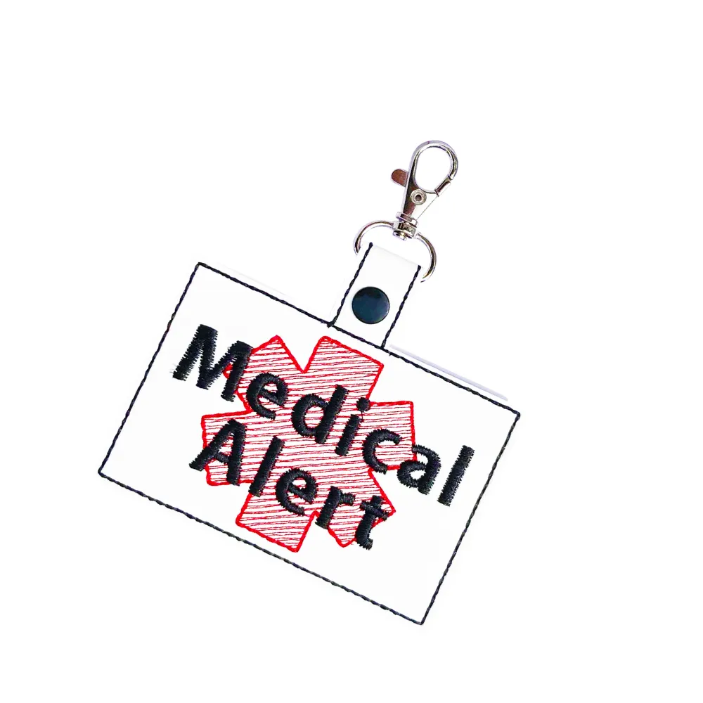 Egg Allergy & Large Medical Alert Bundle - Fried