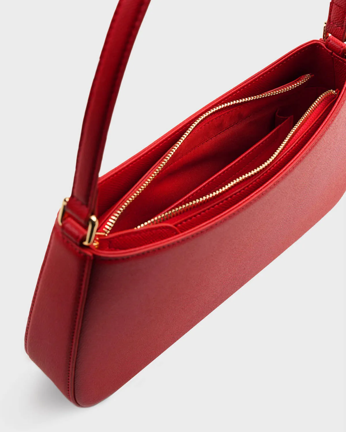 Ella Shoulder Bag (Scarlet)