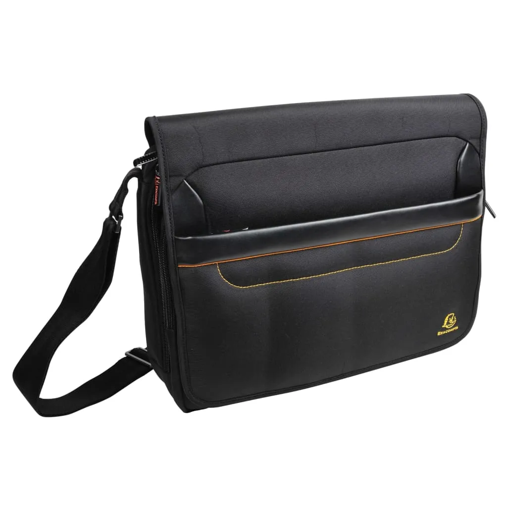 Exacompta Exactive 14" Messenger Laptop Bag - Sleek, Durable & Functional for Tablets and Laptops Up to 14 Inches