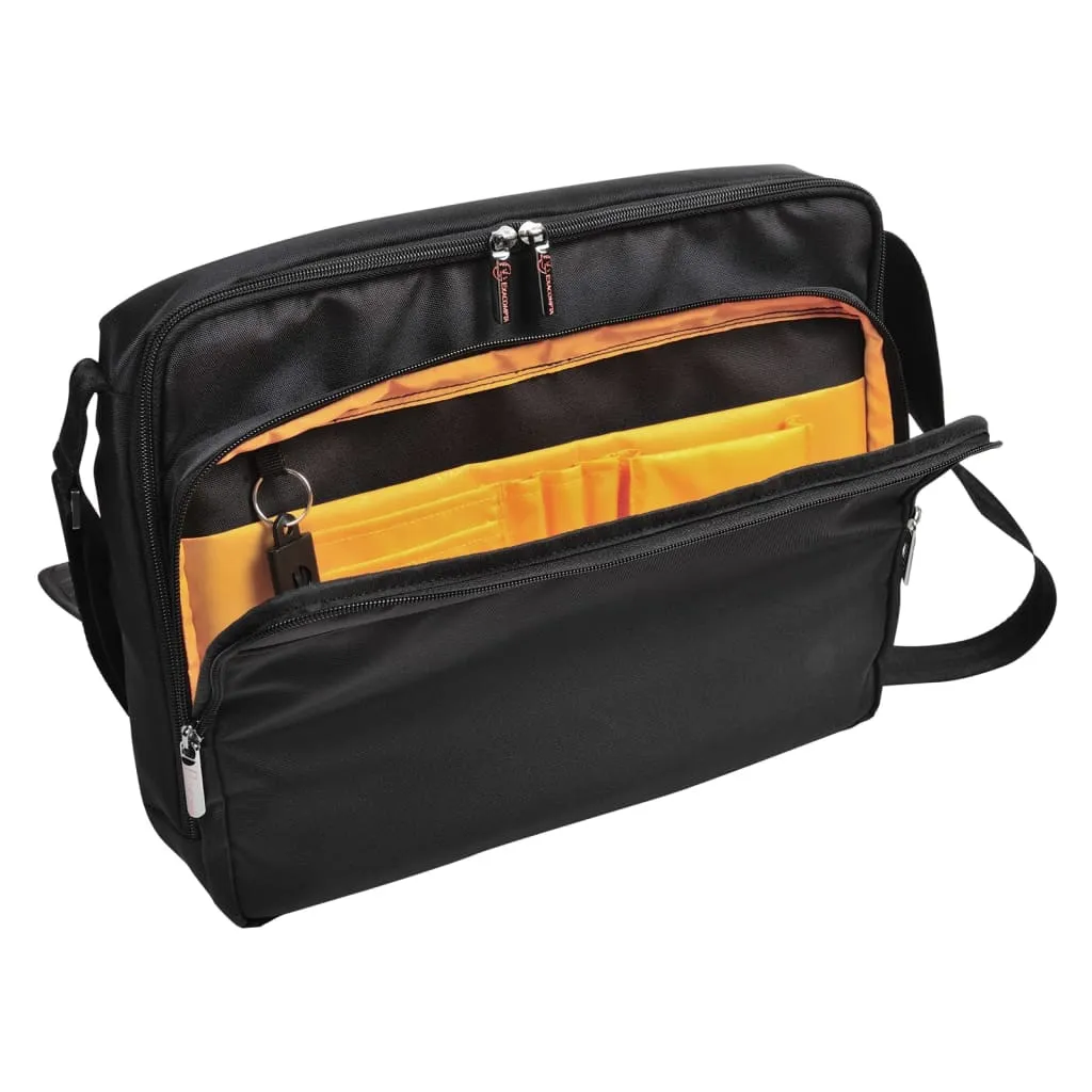 Exacompta Exactive 14" Messenger Laptop Bag - Sleek, Durable & Functional for Tablets and Laptops Up to 14 Inches