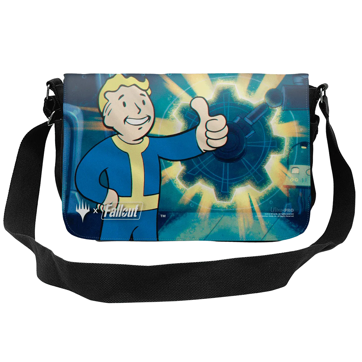 Fallout® Sol Ring Messenger Bag Flap for Magic: The Gathering (Flap Only - Bag Sold Seperately)