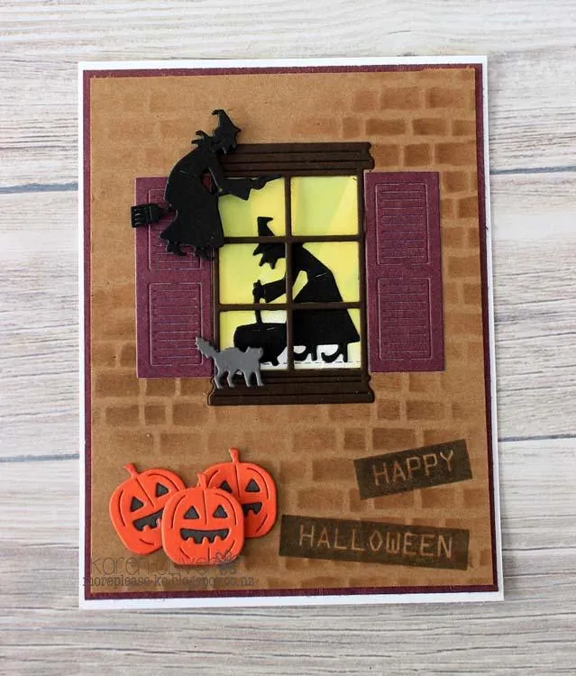 Frantic Stamper Precision Die - Autumn Door Accents