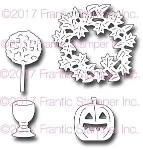 Frantic Stamper Precision Die - Autumn Door Accents
