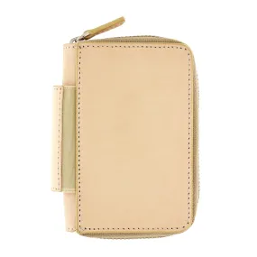 Galen Leather EDC Wallet in Undyed Leather