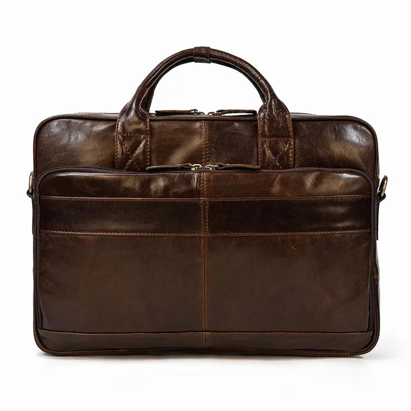 Genuine Leather Laptop Bag