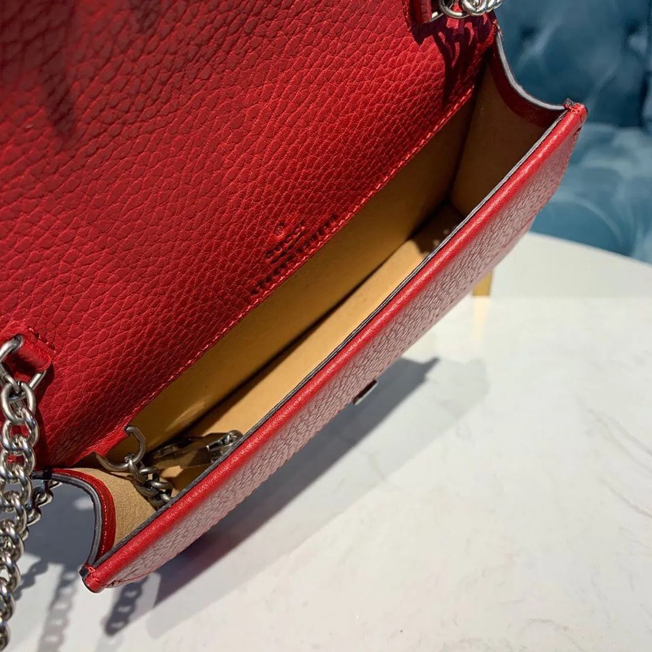gg Dionysus Super Mini Bag Emerald Hibiscus Red Metal-Free Tanned For Women 6.5in/16.5cm gg 476432 CAOGX 8990