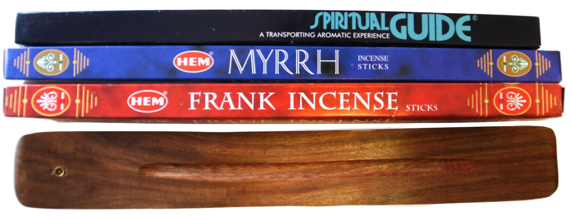 Gift Bag - Frankincense, Myrrh, and Spiritual Guide, with wood burner
