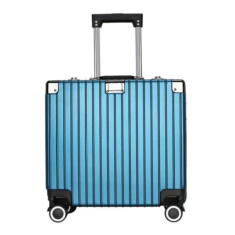 Horizontal Square Aluminium Frame Suitcase