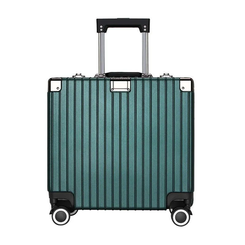 Horizontal Square Aluminium Frame Suitcase