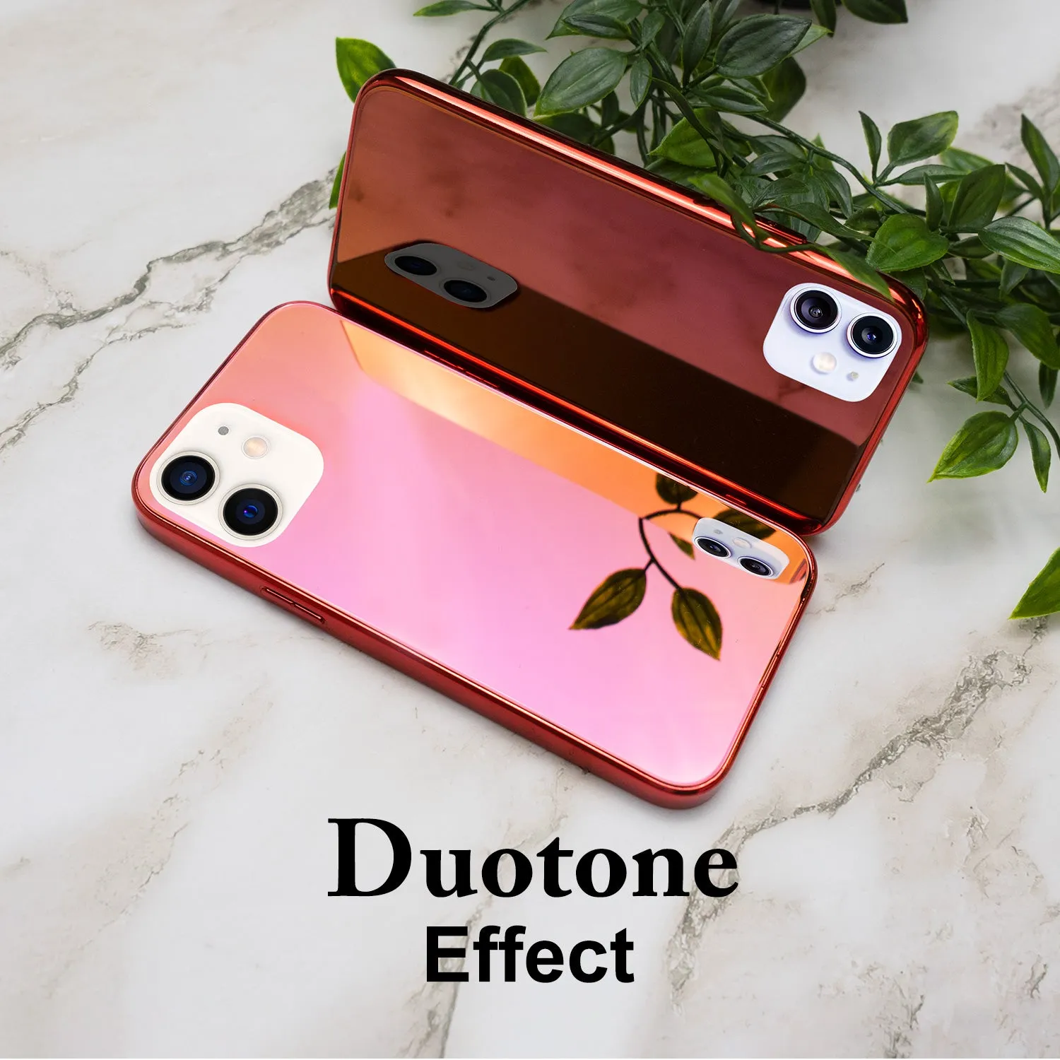 iPhone 11 Pro Max Case - Colored Reflective Mirror