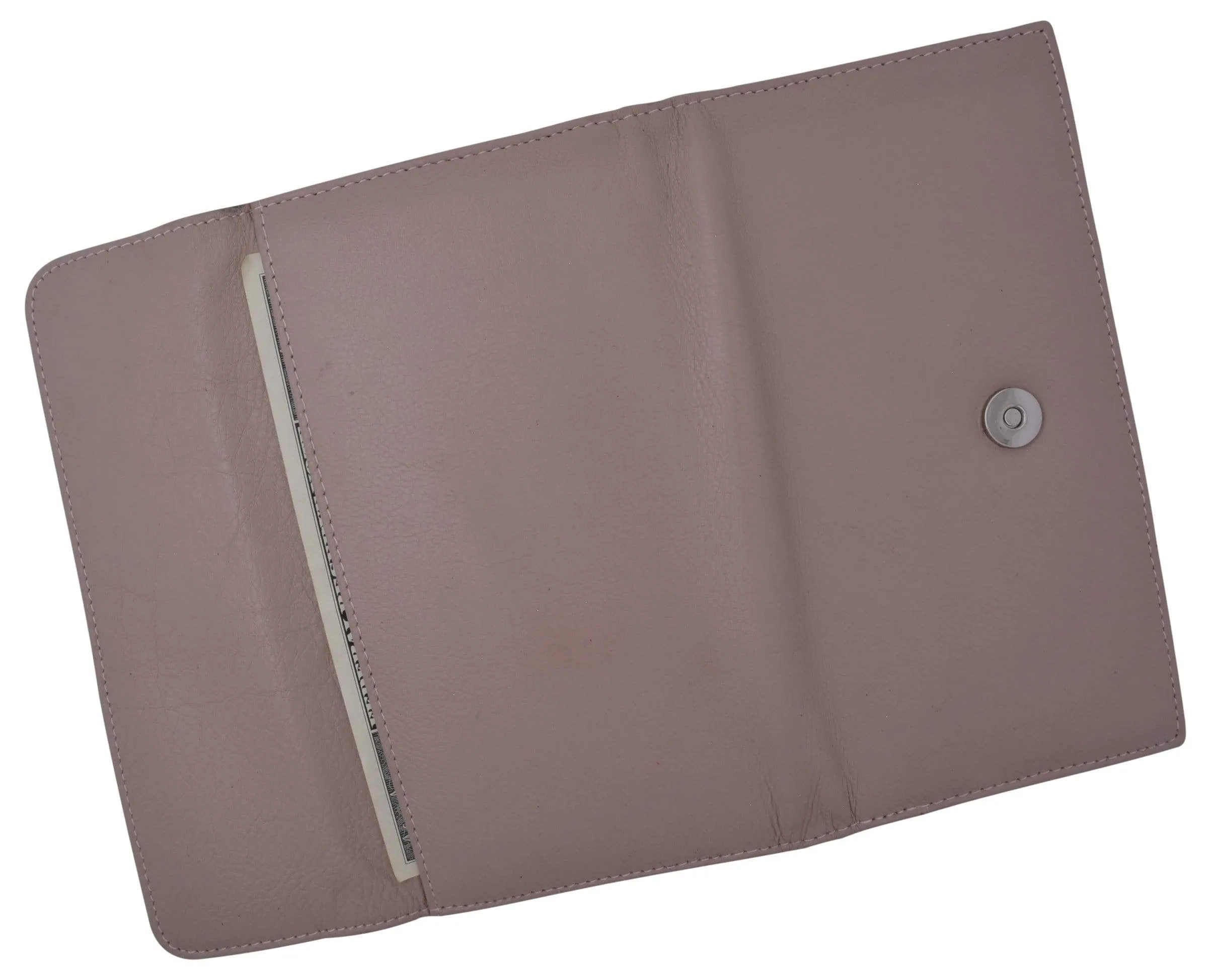 Ladies RFID Blocking Genuine Leather Long Clutch Credit Card ID Wallet