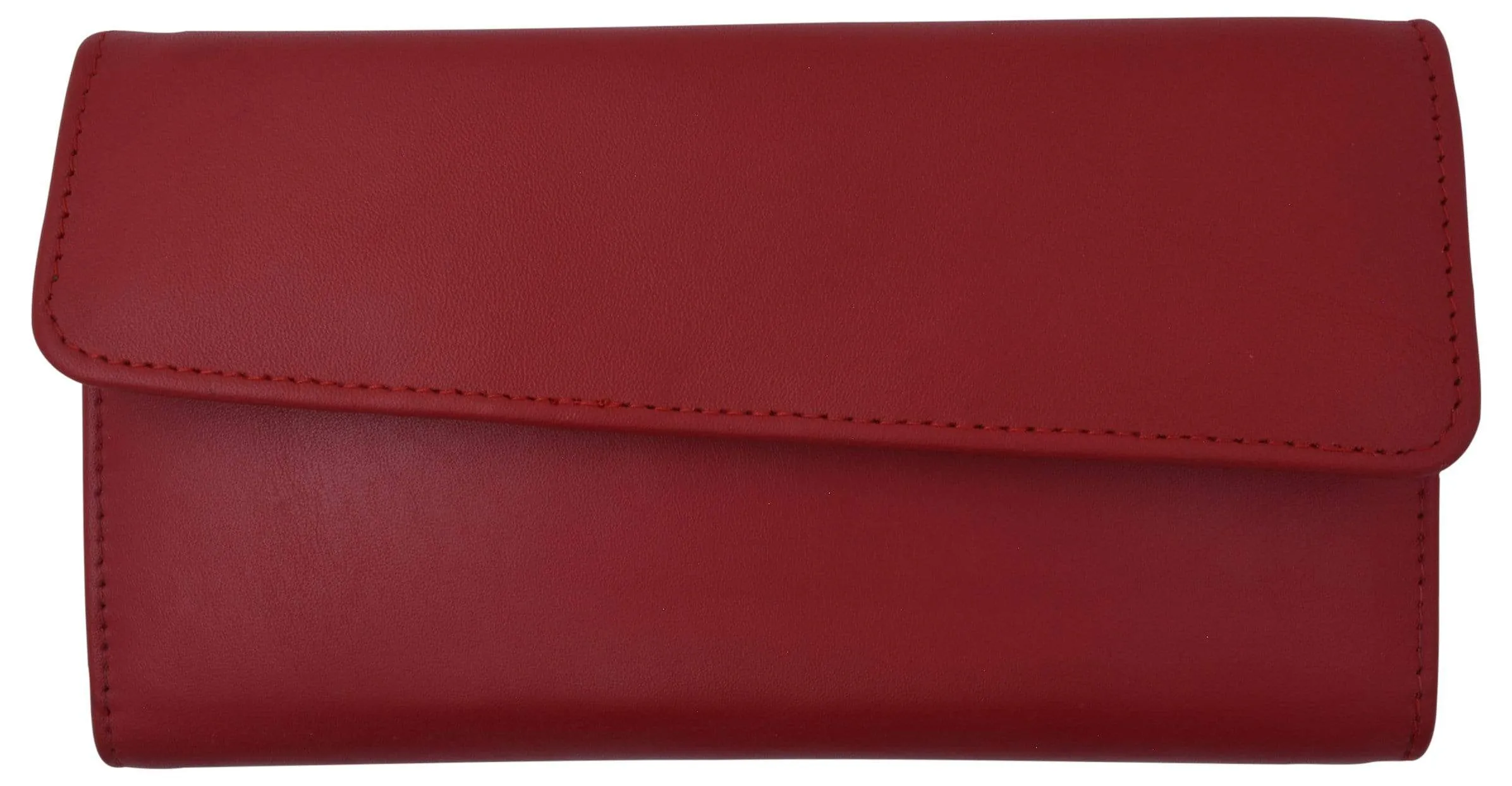Ladies RFID Blocking Genuine Leather Long Clutch Credit Card ID Wallet
