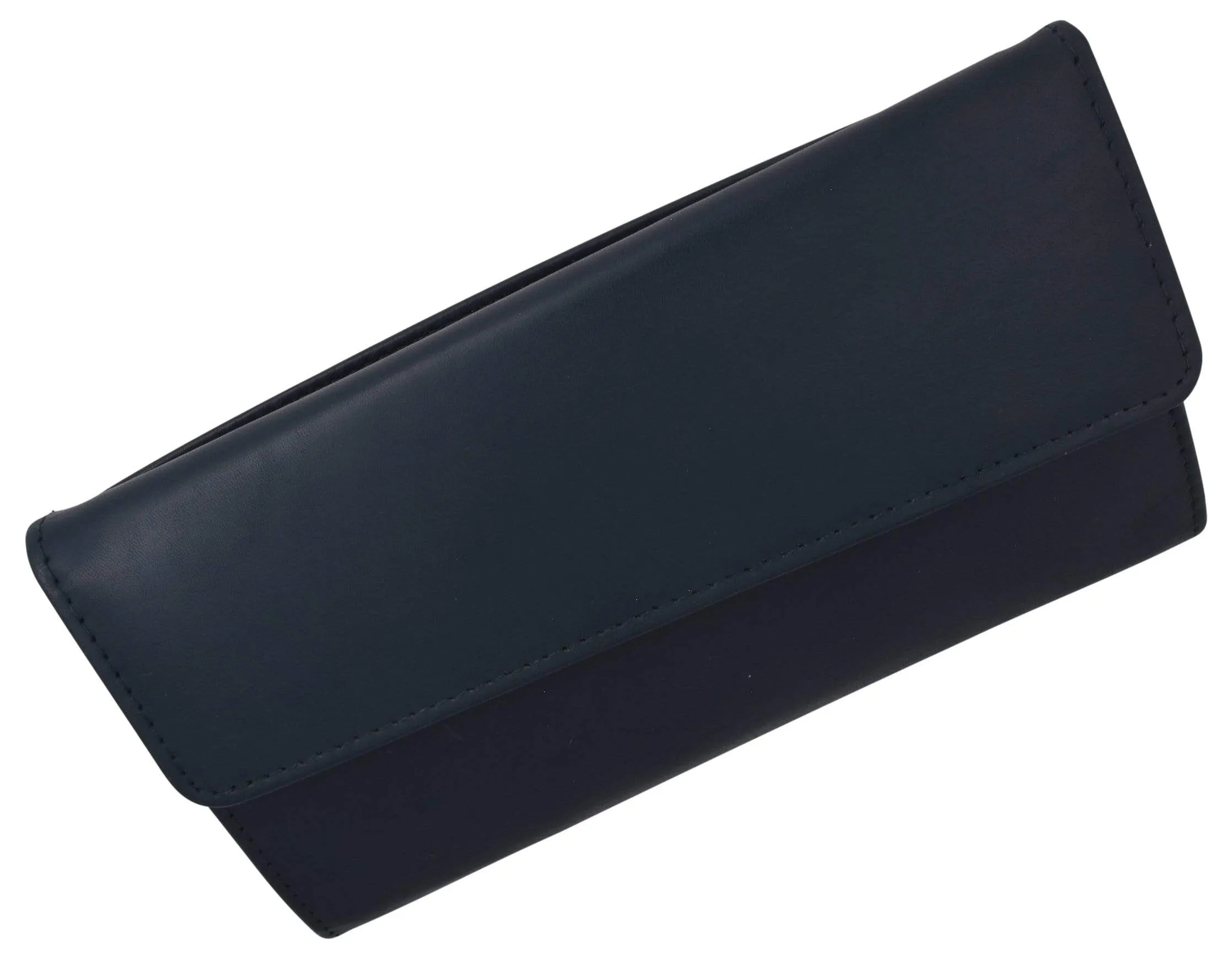 Ladies RFID Blocking Genuine Leather Long Clutch Credit Card ID Wallet