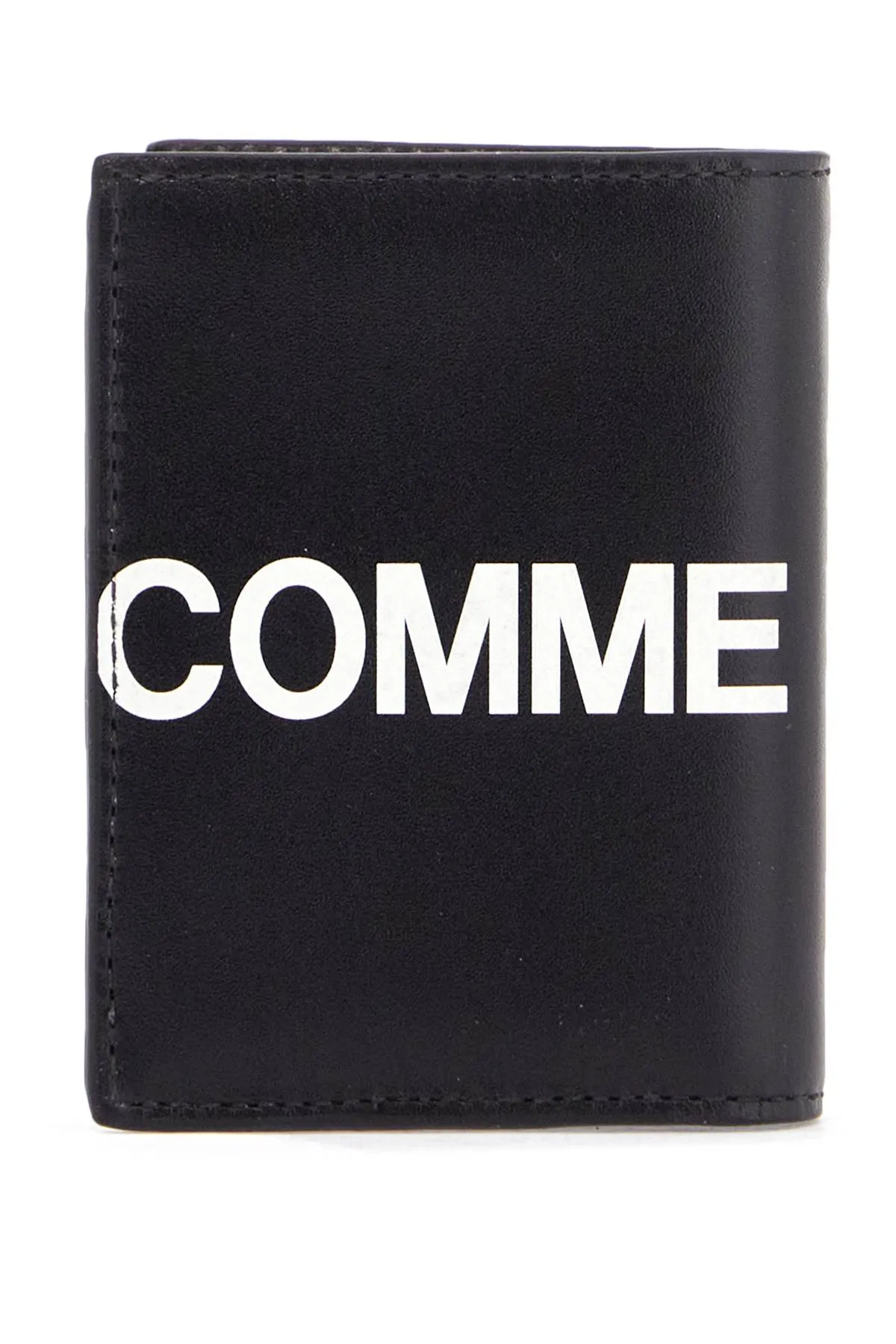 Large Logo Leather Zip Wallet