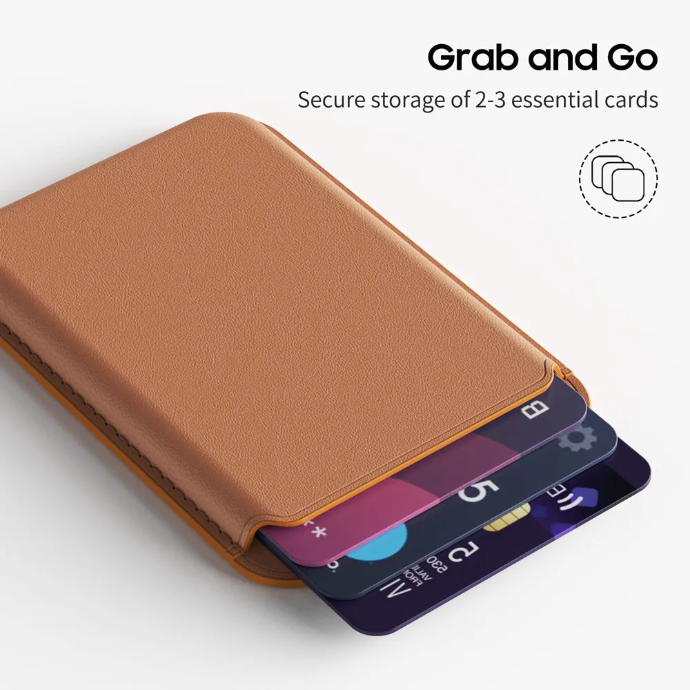Late Autumn | Leather Wallet with MagSafe