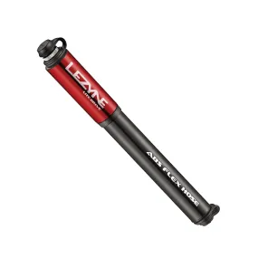 LEZYNE LITE DRIVE SMALL ALUMINUM CNC, 160PSI (11 BAR) Hand Pump - Red