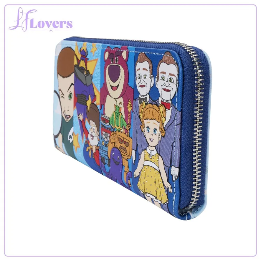 Loungefly Pixar Toy Story Villains Zip Around Wristlet Wallet