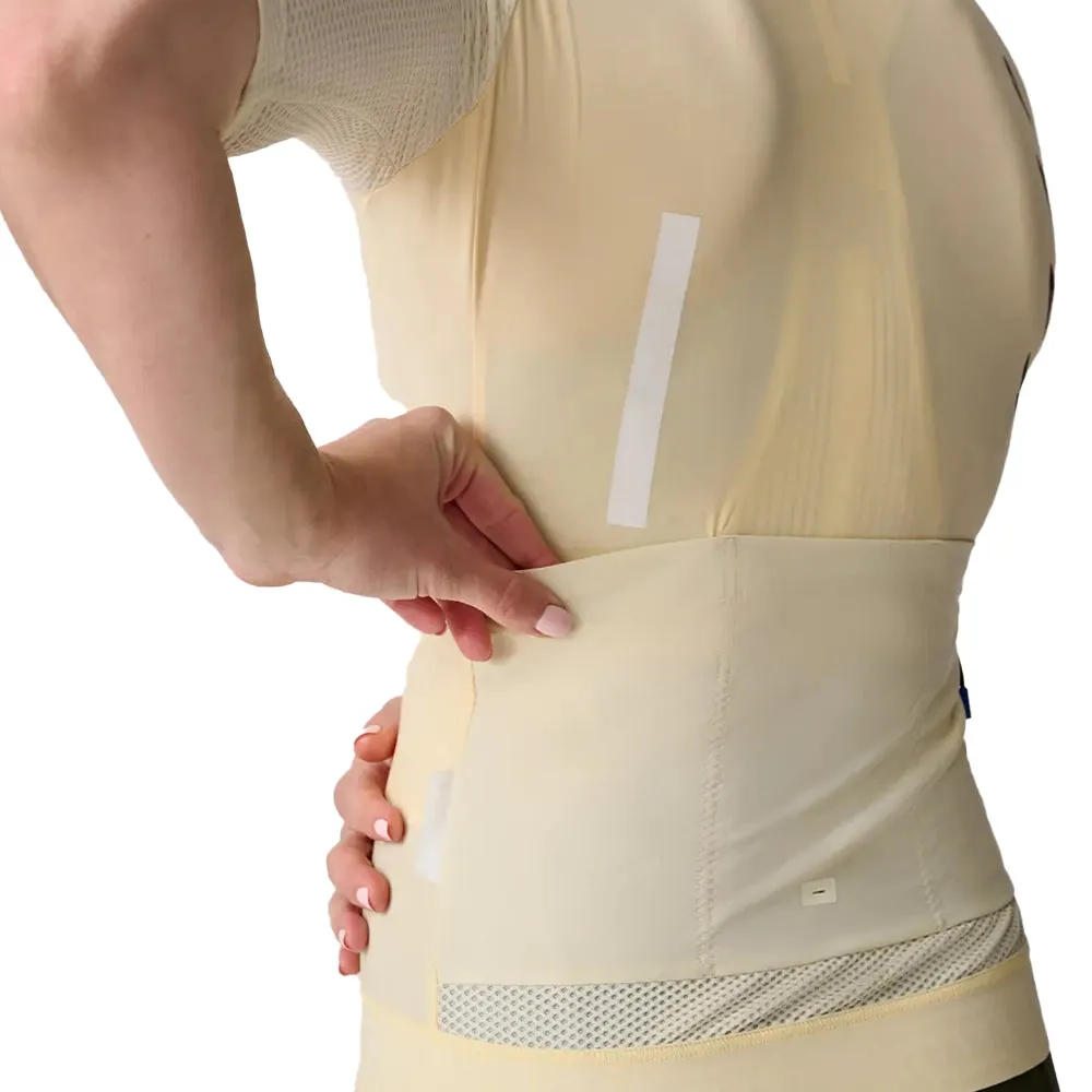 MAAP Evade Pro Base Women Jersey AW2023 - Sandstone/Limestone