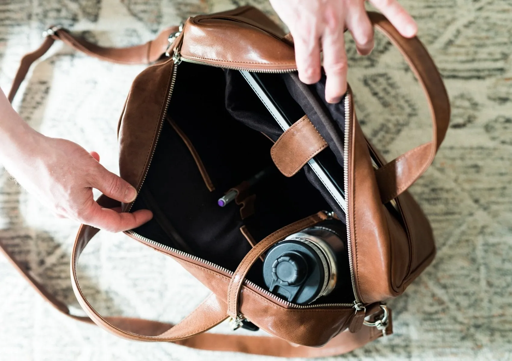 Messenger Bag - Coffee