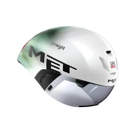 MET Codatronca Cycling Helmet  UAE TEAM EMIRATES EDITION 2024 - White/Green