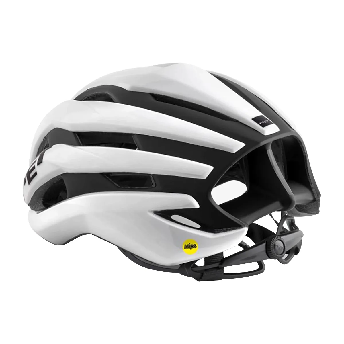 MET Trenta MIPS Cycling Helmet - White Glossy/Black Matt