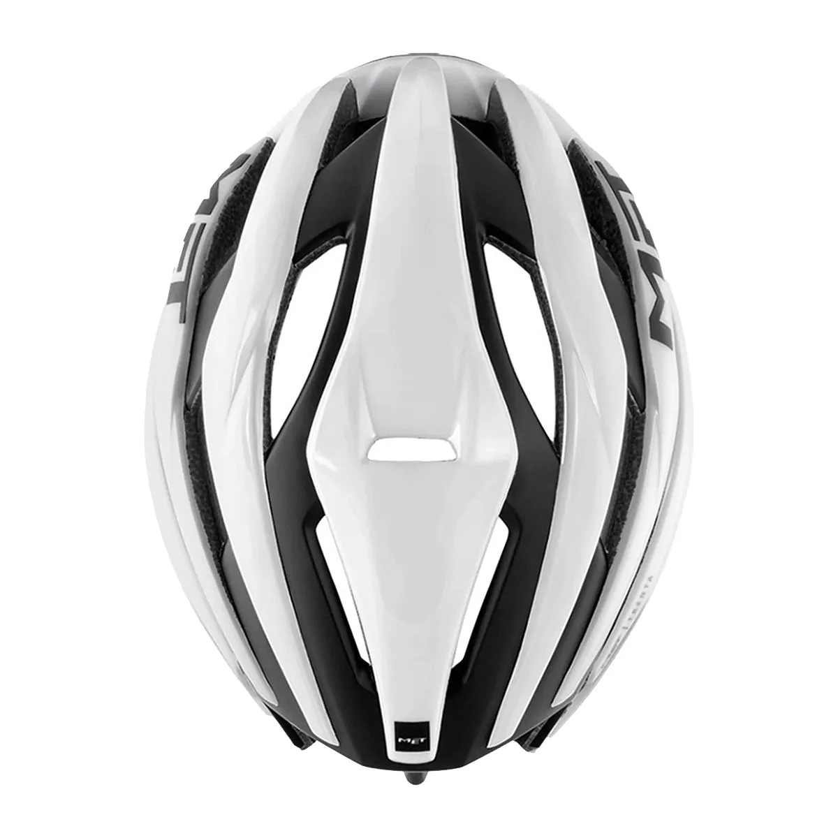 MET Trenta MIPS Cycling Helmet - White Glossy/Black Matt