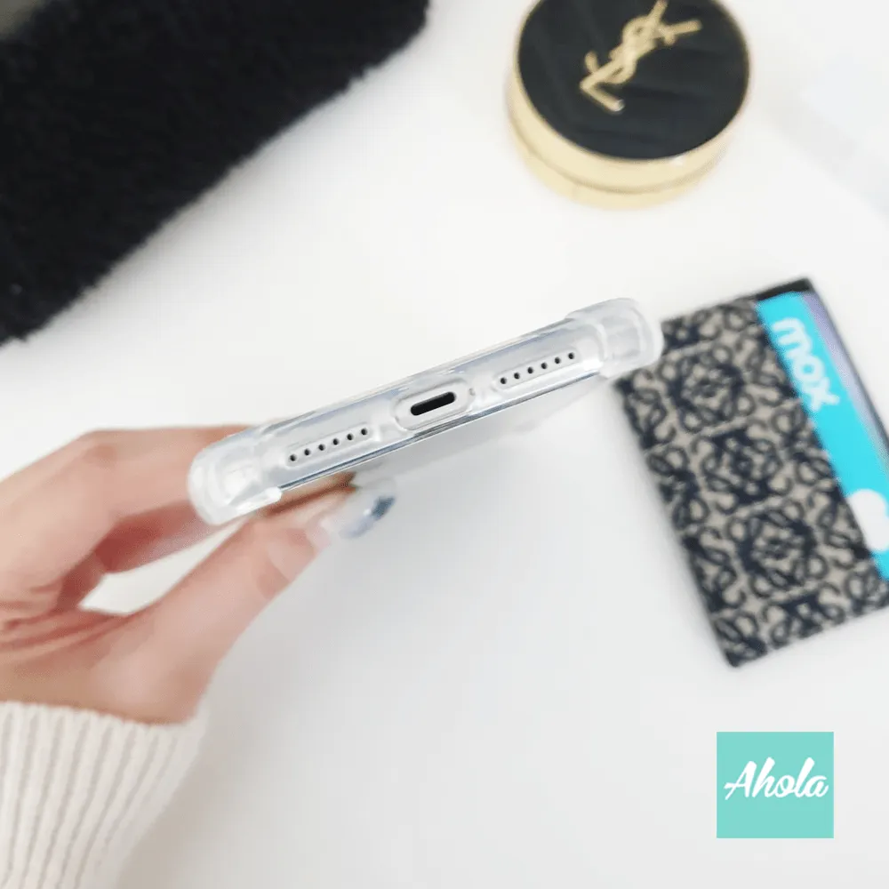 【Mirror Mirror】Reflective Mirror Phone Case 全包邊鏡子鏡面名字電話殼