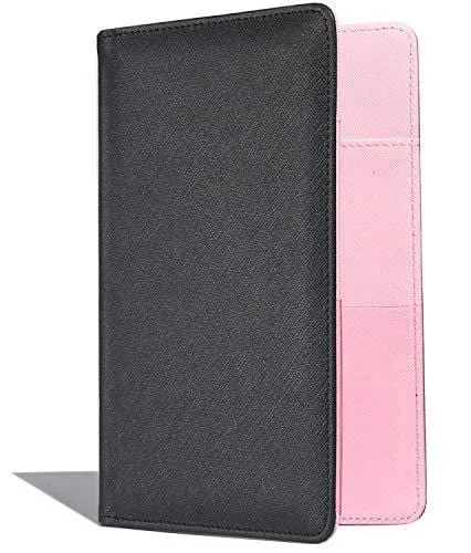 Mymazn (2 Pack Multi-Color) Server Book Waitress Waiter Book Server Wallet Restaurant Waitstaff Organizer, Guest Check Book Holder Fit Waist Apron