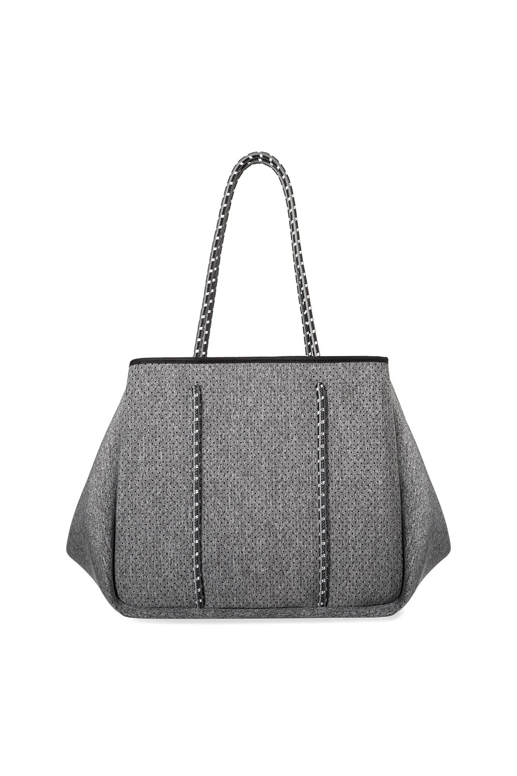Neoprene Tote, Dark Heather
