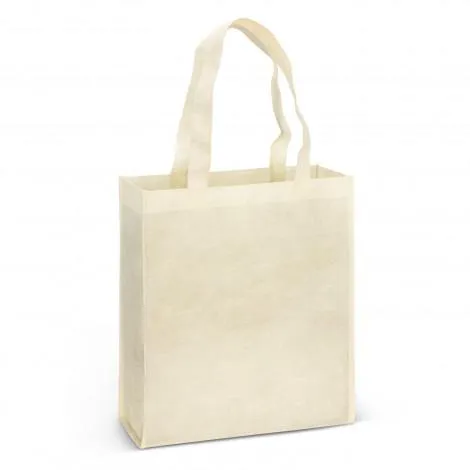 Non Woven Kira A4 Tote Bag - Natural Look