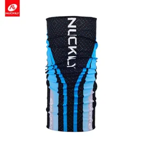Nuckily Summer Riding Outdoor Magic Scarf Seamless Multifunctional Bandana - Blue