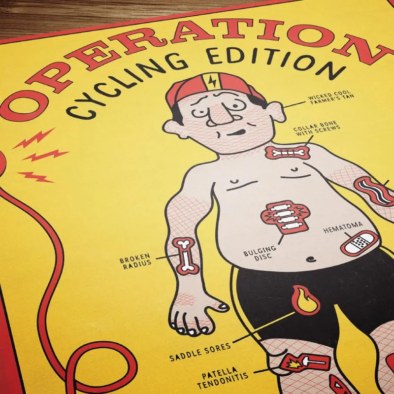 Operation - The Cycling Edition Poster