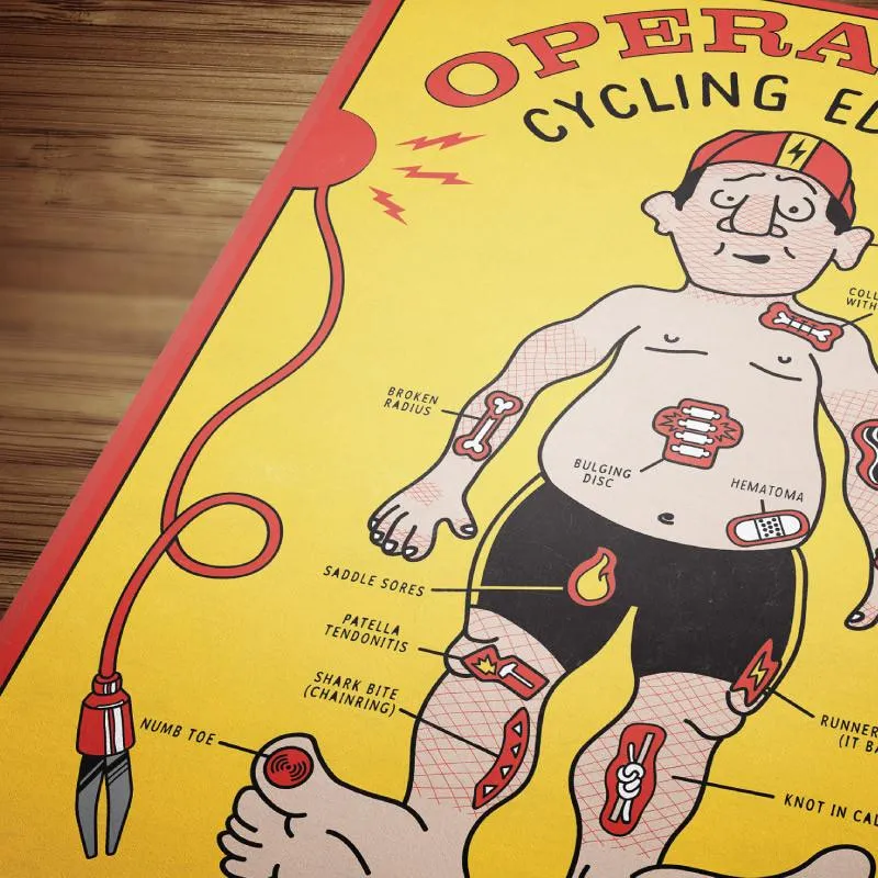 Operation - The Cycling Edition Poster